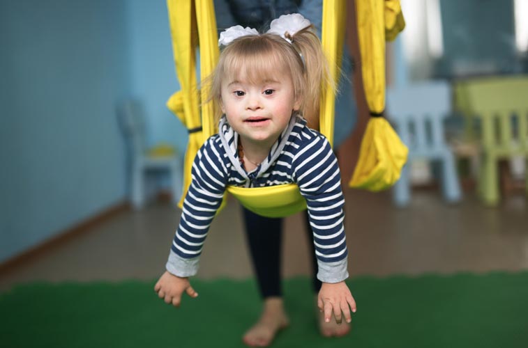 child with developmental disabilities